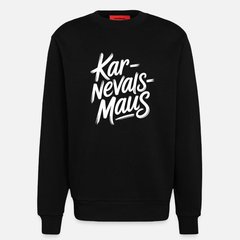 Carnival Mouse Cologne Carnival Mouse - Sweatshirt - made by SPREAD  - SOLID BLACK