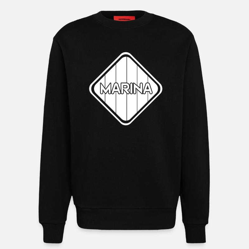 before - Sweatshirt - made by SPREAD - SOLID BLACK