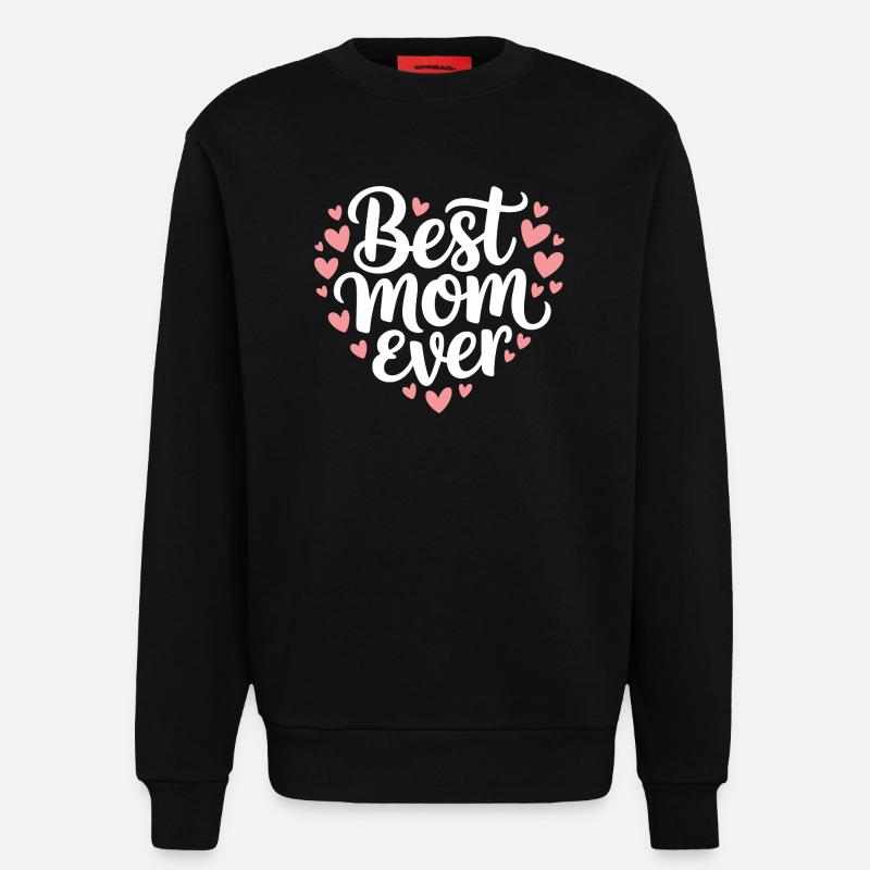 Die beste Mutter aller Zeiten - Sweatshirt - made by SPREAD  - SOLID BLACK