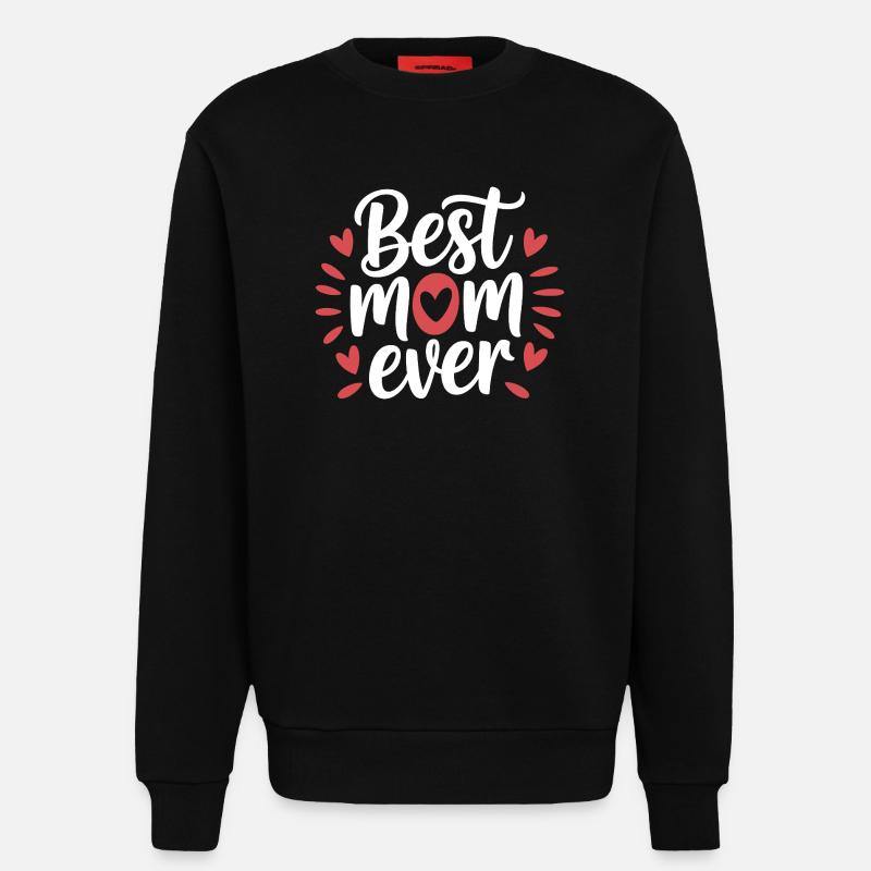 Die beste Mutter aller Zeiten - Sweatshirt - made by SPREAD  - SOLID BLACK