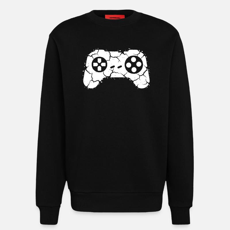 Controller Risse Rage Quit - Sweatshirt - made by SPREAD  - SOLID BLACK