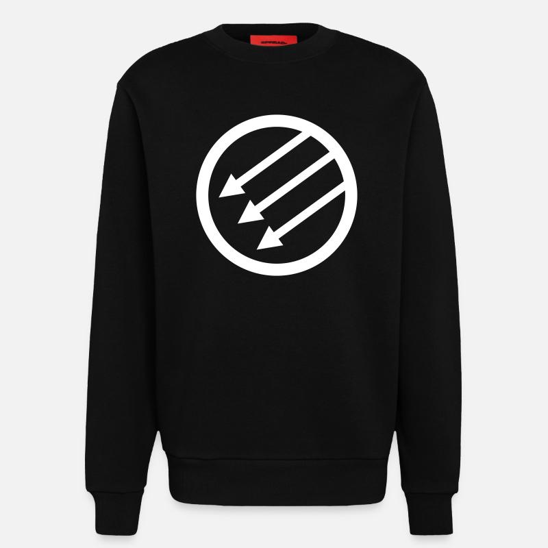 Iron Front / Eiserne Front / Järnfronten - Sweatshirt - made by SPREAD  - SOLID BLACK