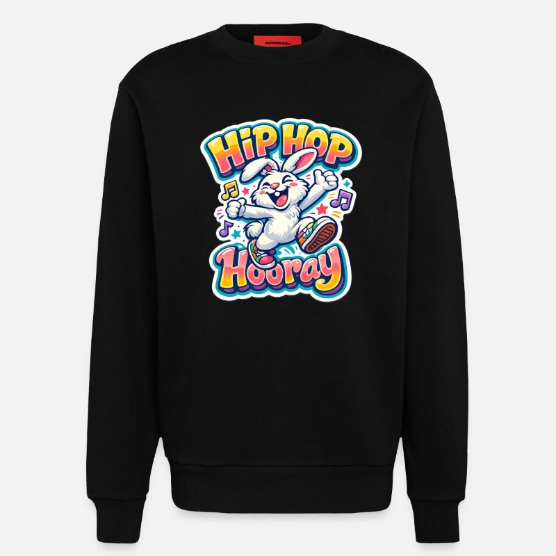 Hasenkinder - Sweatshirt - made by SPREAD  - SOLID BLACK
