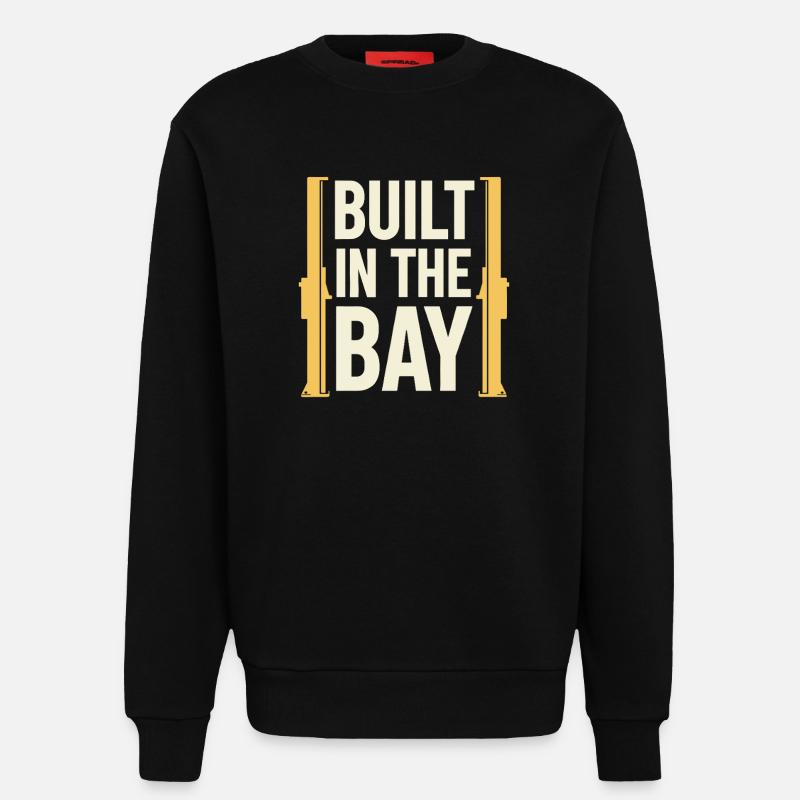 Mechanic apprentice Mechanic workshop apprentice - Sweatshirt - made by SPREAD  - SOLID BLACK