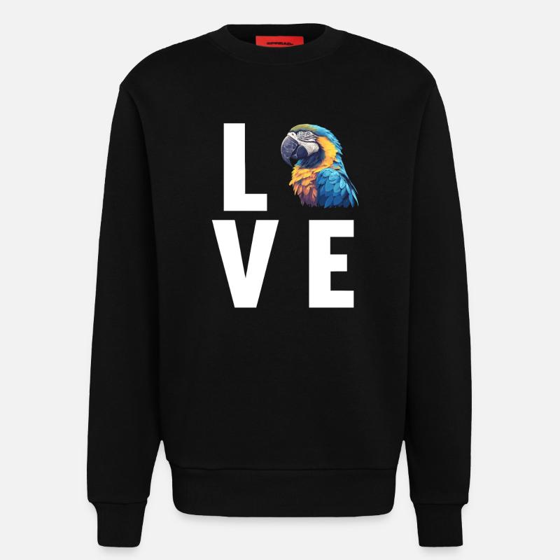 Aras Ara - Sweatshirt - made by SPREAD - SOLID BLACK