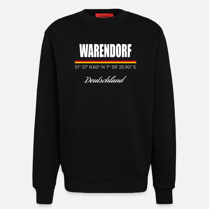 Warendorf - Sweatshirt - made by SPREAD  - SOLID BLACK