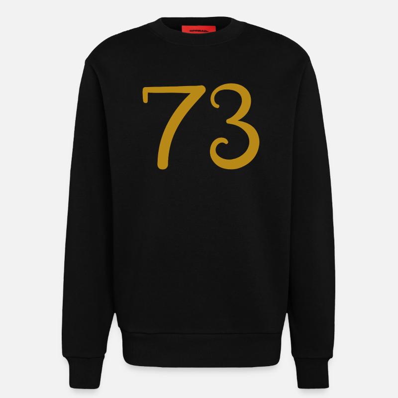73 - Sweat bio décontracté fabriqué en UE - SOLID BLACK