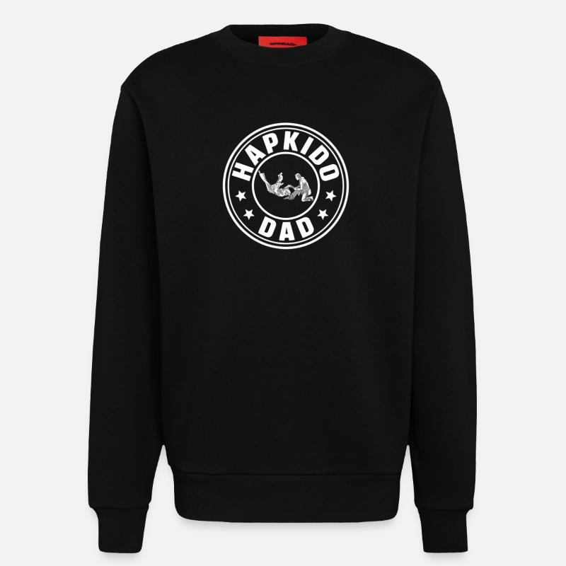 Hapkido Dad Hap Ki Do Geschenk - Sweatshirt - made by SPREAD - SOLID BLACK