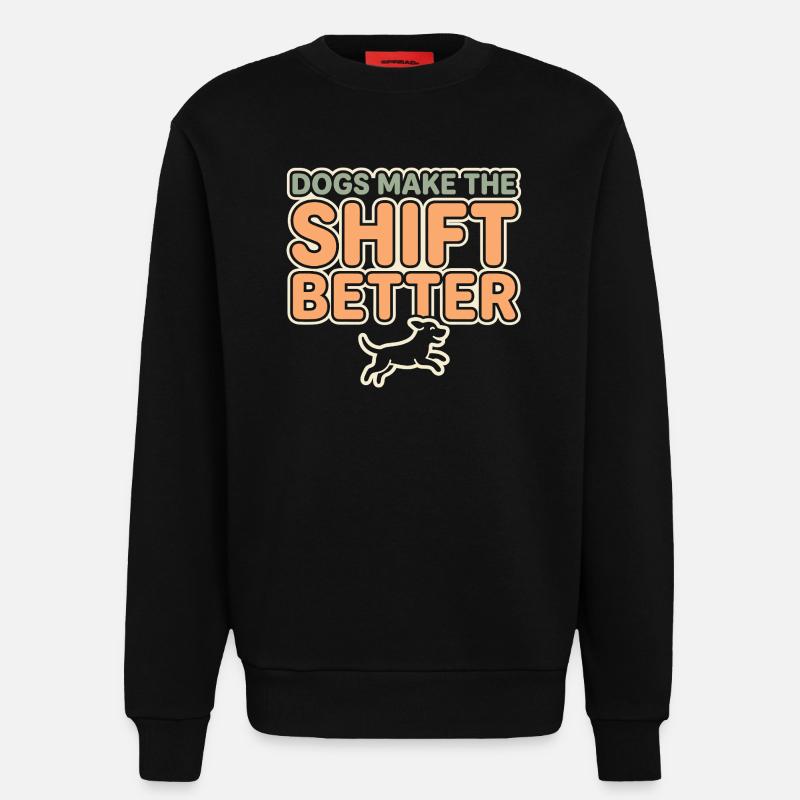 Zwingertechniker, Zwingerassistent, Tierpflege - Sweatshirt - made by SPREAD - SOLID BLACK