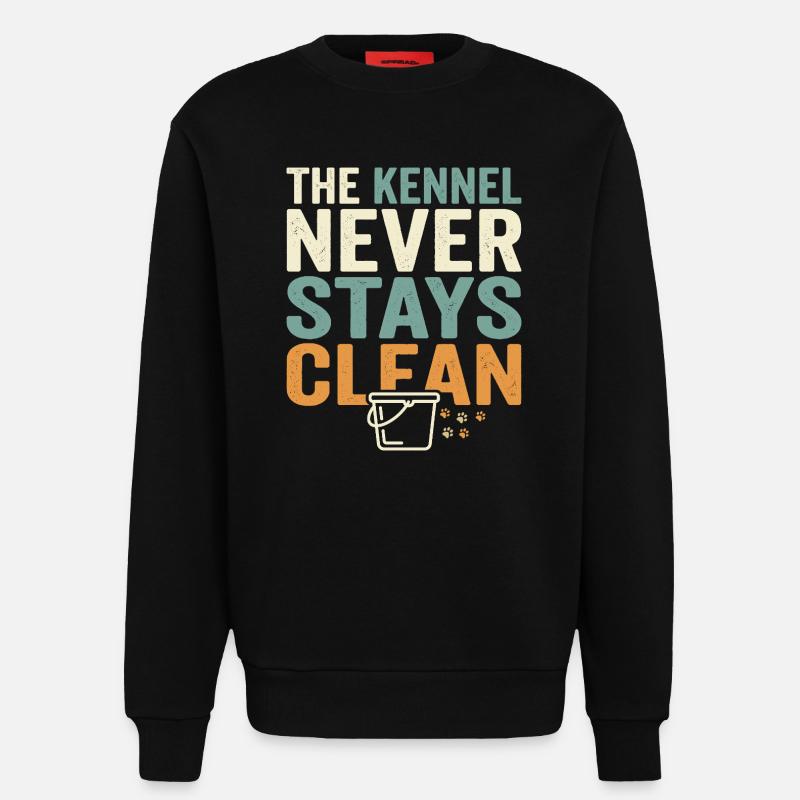 Zwingertechniker, Zwingerassistent, Tierpflege - Sweatshirt - made by SPREAD  - SOLID BLACK
