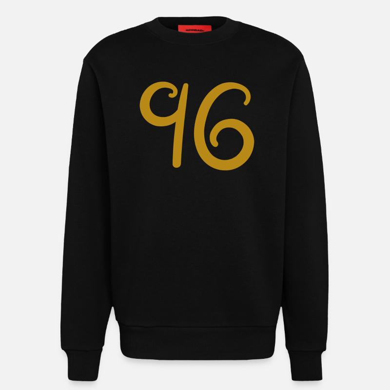 96 - Sweatshirt - made by SPREAD - SOLID BLACK