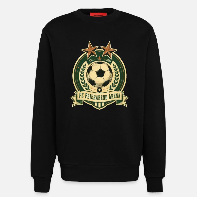 FC Feierabend Arena - Sweatshirt - made by SPREAD  - SOLID BLACK