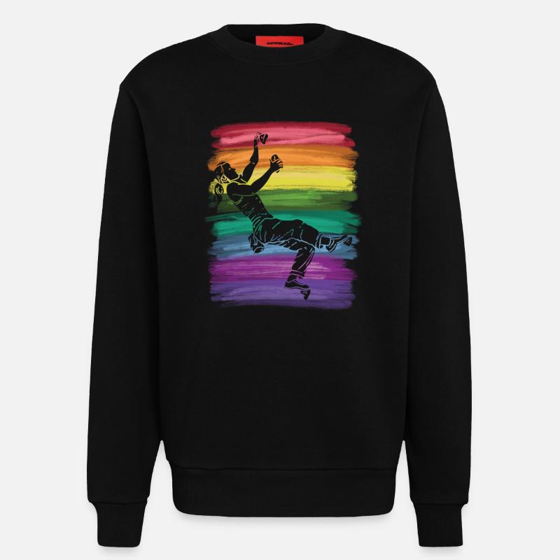 Boulderer Boulder Bouldering - Sweatshirt - made by SPREAD  - SOLID BLACK