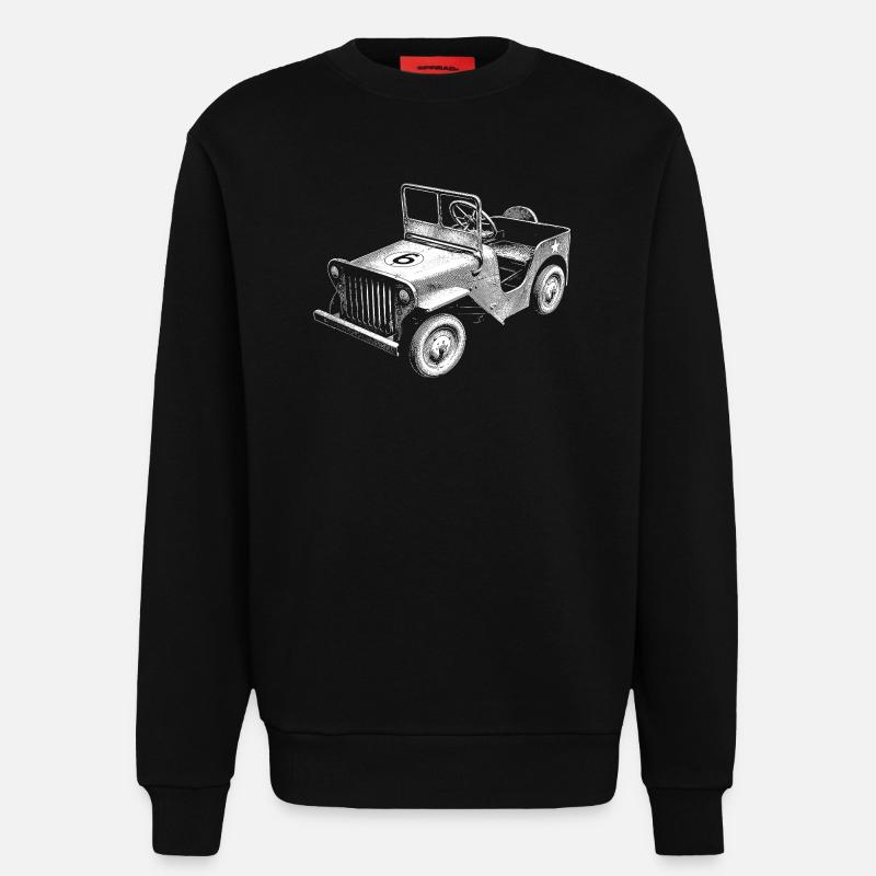 Soapbox - Sweatshirt - made by SPREAD  - SOLID BLACK