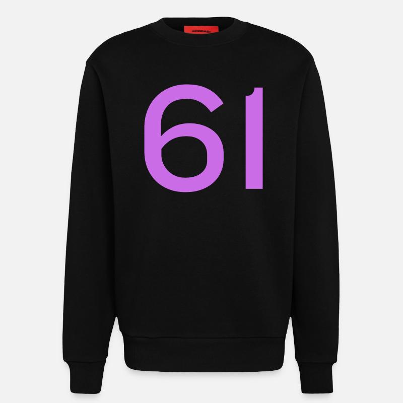 61 - Sweat bio décontracté fabriqué en UE - SOLID BLACK