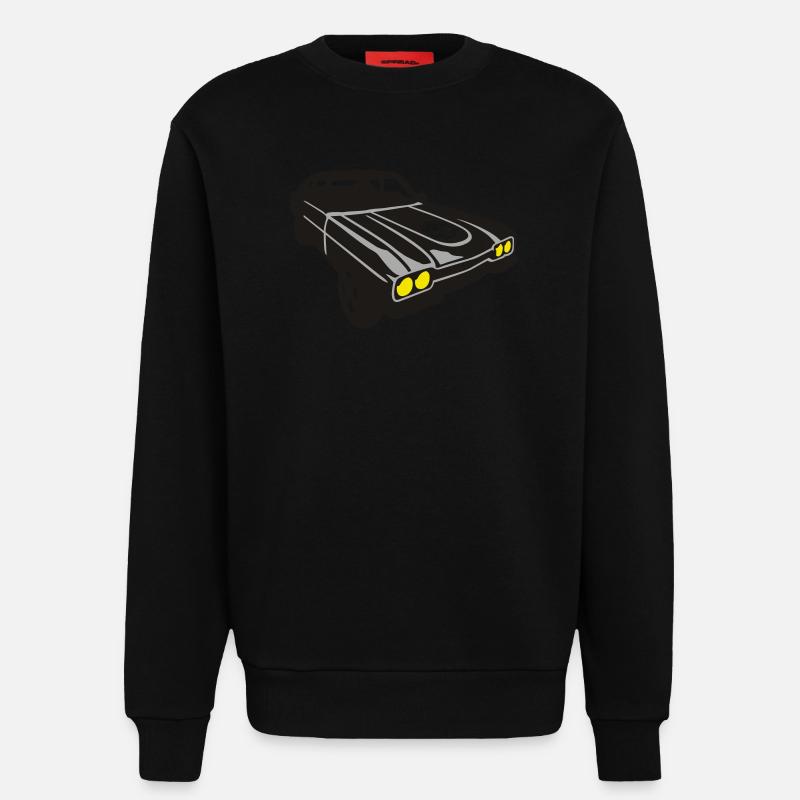 devils ride - Sweatshirt - made by SPREAD  - SOLID BLACK