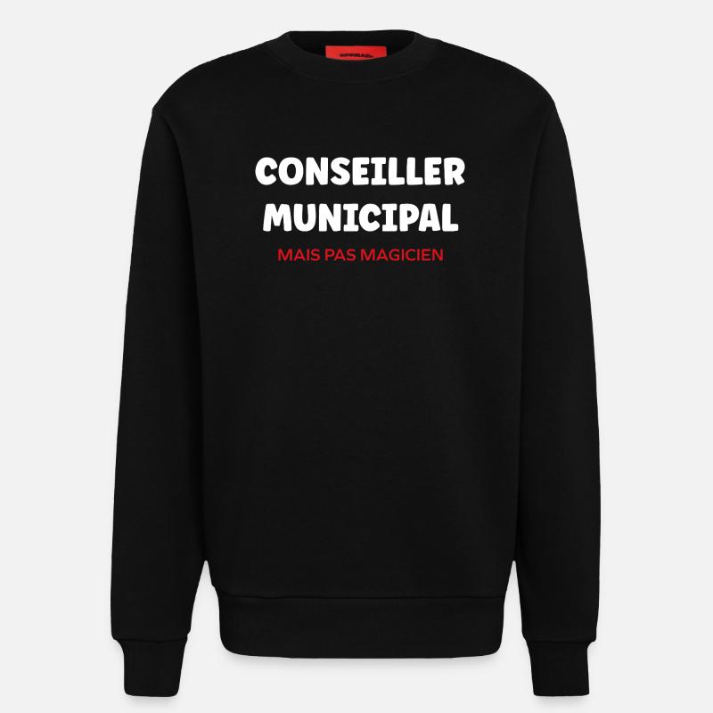 Gemeinderat - Sweatshirt - made by SPREAD  - SOLID BLACK