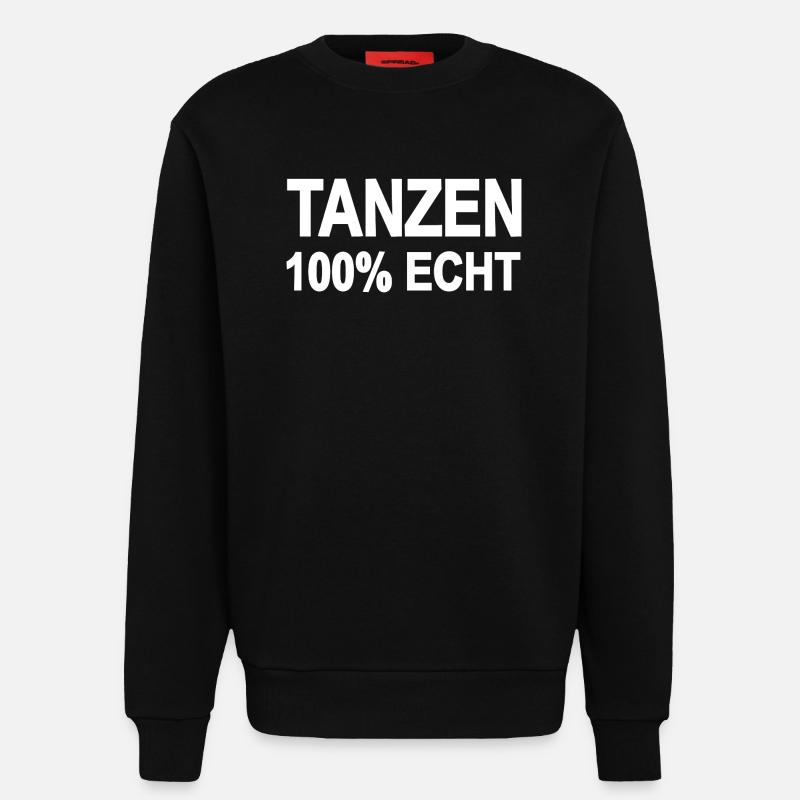 Tanzen - Sweatshirt - made by SPREAD  - SOLID BLACK