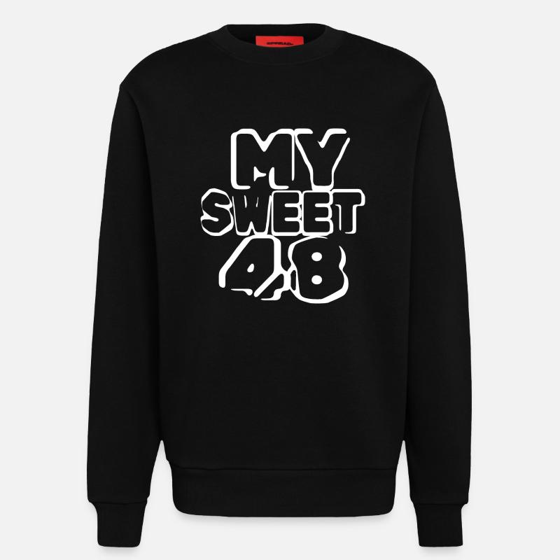 Süß 48 - Sweatshirt - made by SPREAD - SOLID BLACK