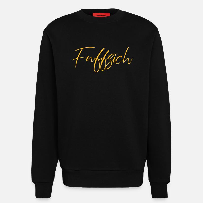 fuffzich - Sweatshirt - made by SPREAD  - SOLID BLACK