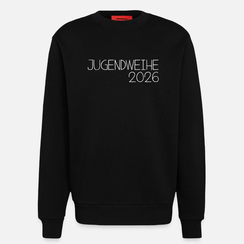 Jugendweihe 2026 - Sweatshirt - made by SPREAD  - SOLID BLACK
