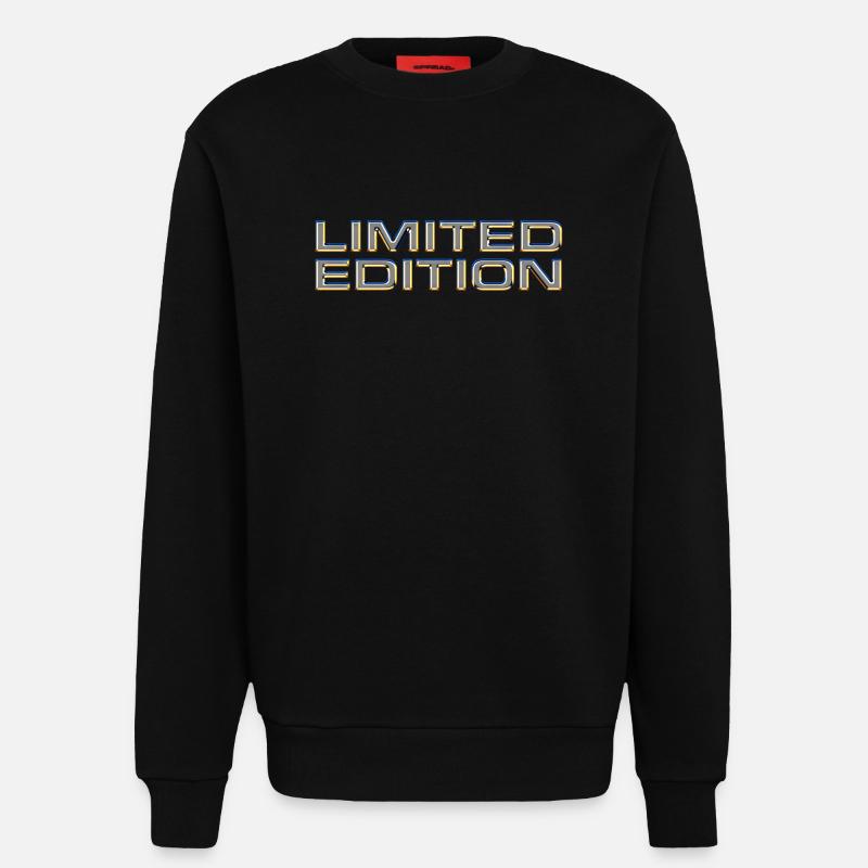 Limitierte Auflage - Sweatshirt - made by SPREAD - SOLID BLACK