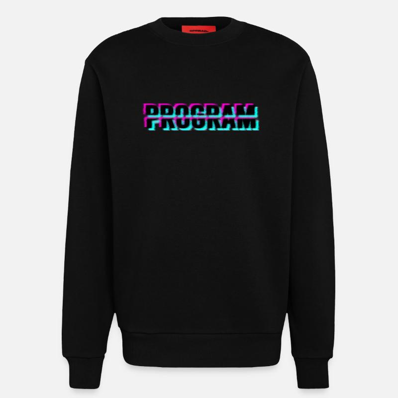 Computerprogramm - Sweatshirt - made by SPREAD - SOLID BLACK