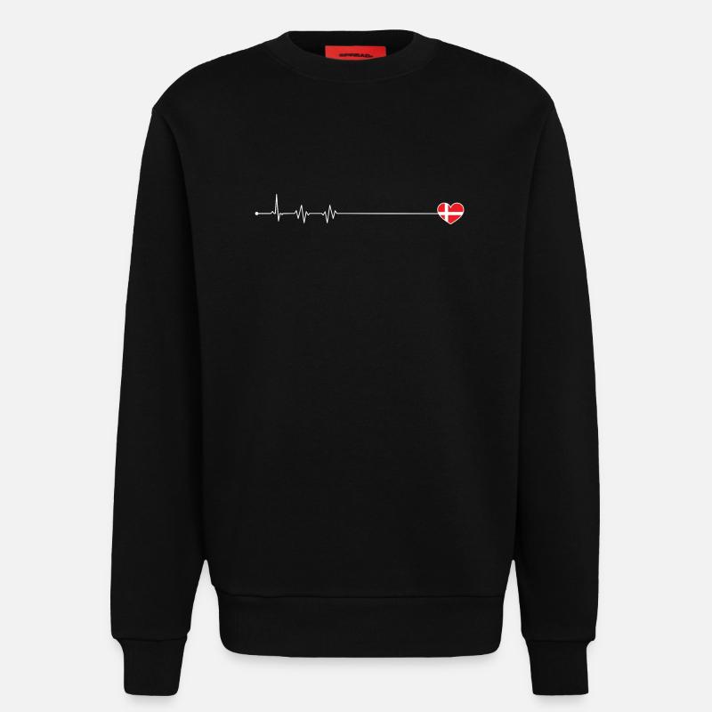 Erforderliche Designdetails - Sweatshirt - made by SPREAD - SOLID BLACK