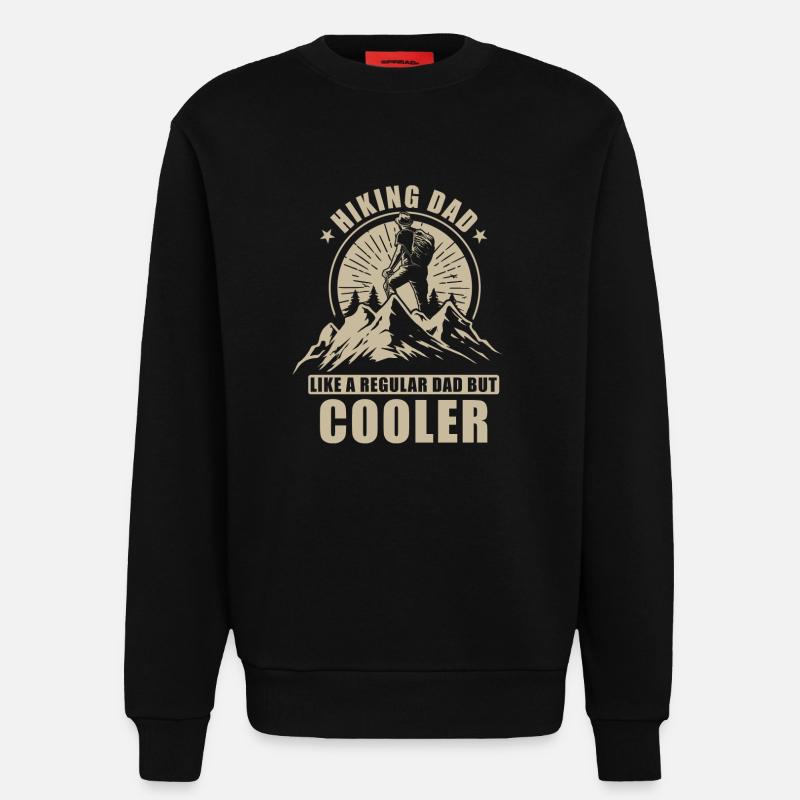 Wander Papa - Sweatshirt - made by SPREAD  - SOLID BLACK