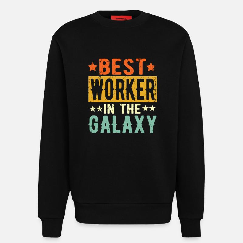 Best Arbeiter ever Arbeiter Geschenk - Sweatshirt - made by SPREAD  - SOLID BLACK