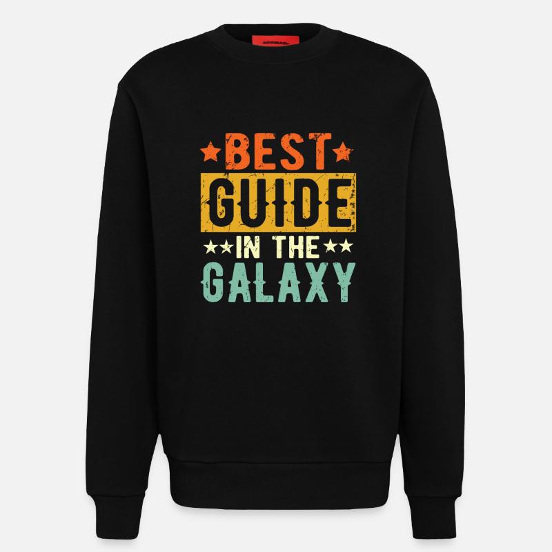 Best Guide ever Guide Geschenk - Sweatshirt - made by SPREAD - SOLID BLACK