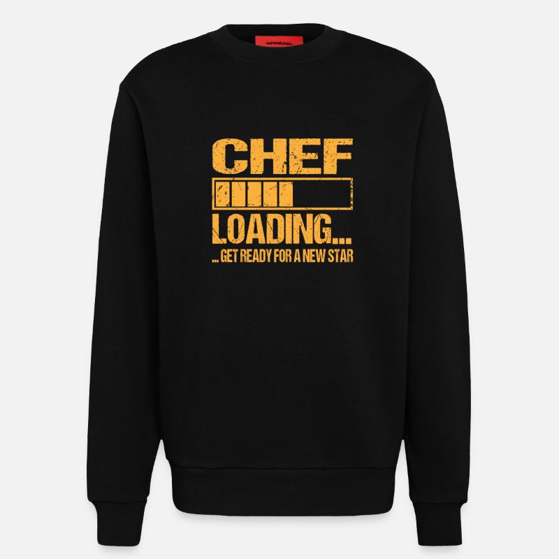 Chefkoch loading Chef Training - Sweatshirt - made by SPREAD  - SOLID BLACK