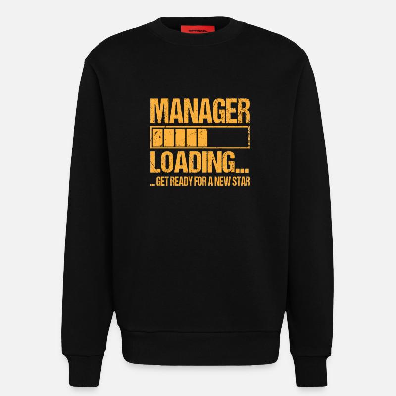 Manager loading Manager Training - Sweatshirt - made by SPREAD  - SOLID BLACK