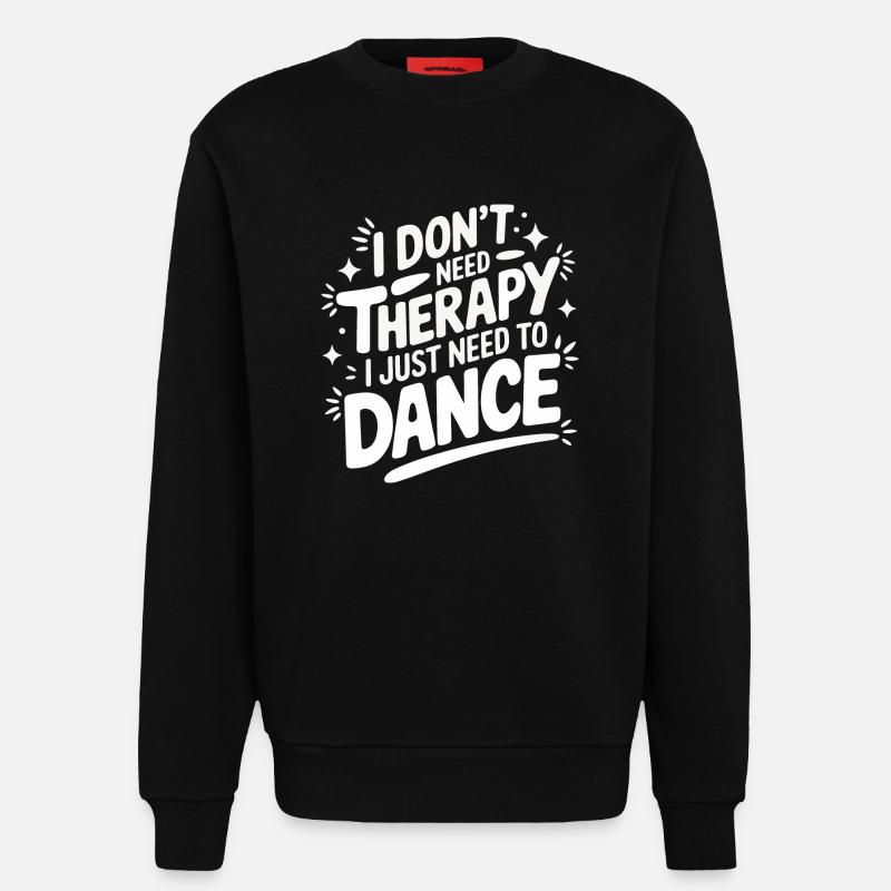 Dancing Dancers Dancing - Sweatshirt - made by SPREAD  - SOLID BLACK