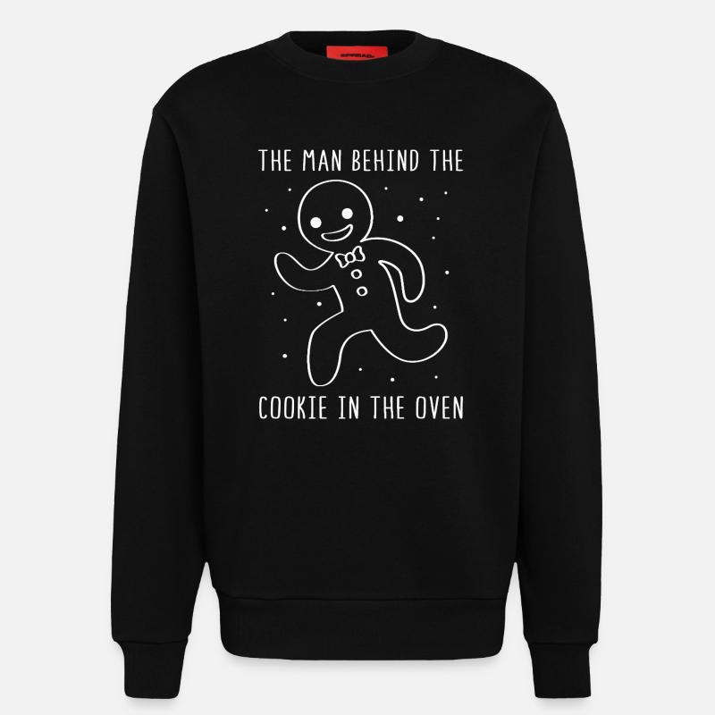 Werdende Väter Werdender Papa - Sweatshirt - made by SPREAD  - SOLID BLACK