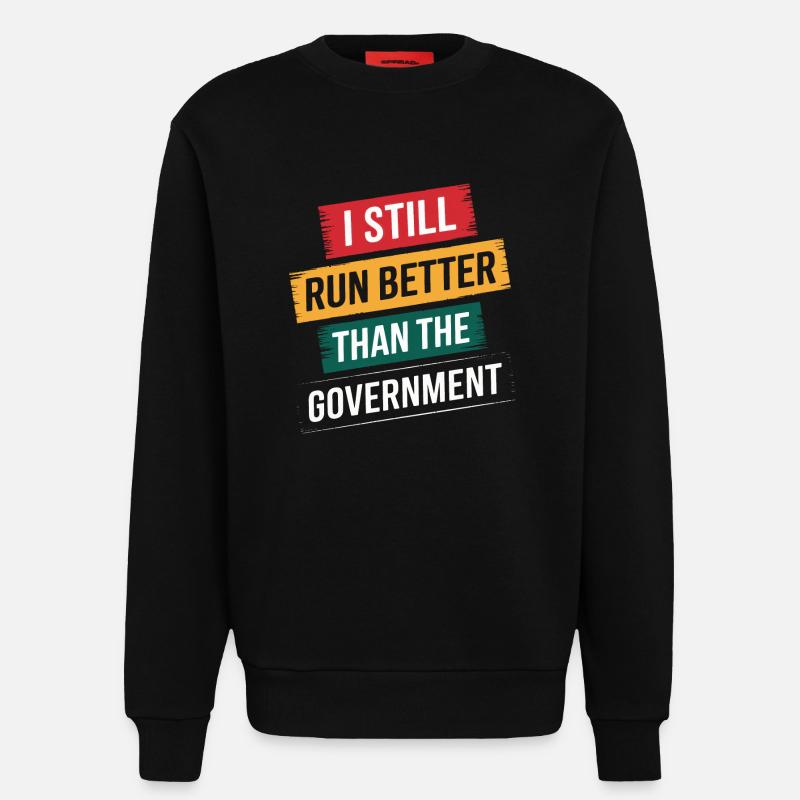Amputation Behinderung - Sweatshirt - made by SPREAD  - SOLID BLACK