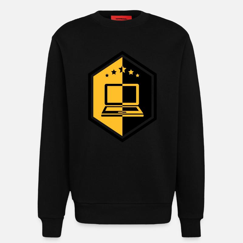 Computing / Informatik / Informatique - Sweatshirt - made by SPREAD  - SOLID BLACK