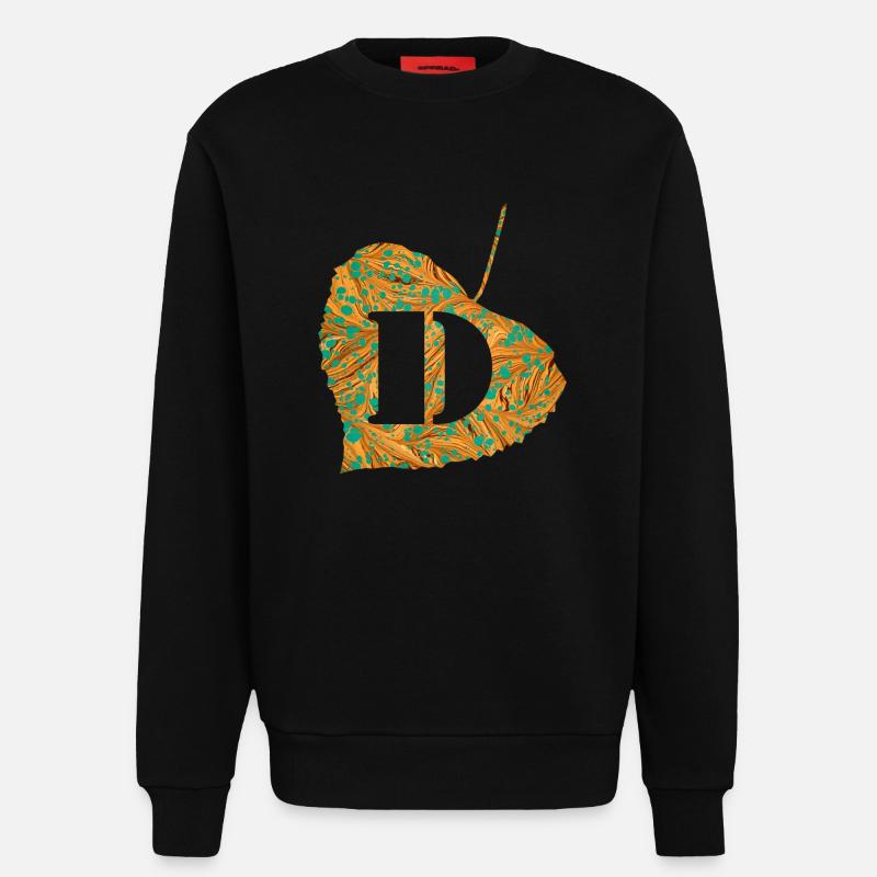 Sheet E 95 D - Sweatshirt - made by SPREAD  - SOLID BLACK