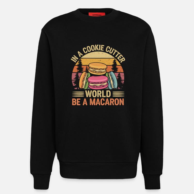 Bunte Vielfalt statt Einheitsbrei - Sweatshirt - made by SPREAD  - SOLID BLACK