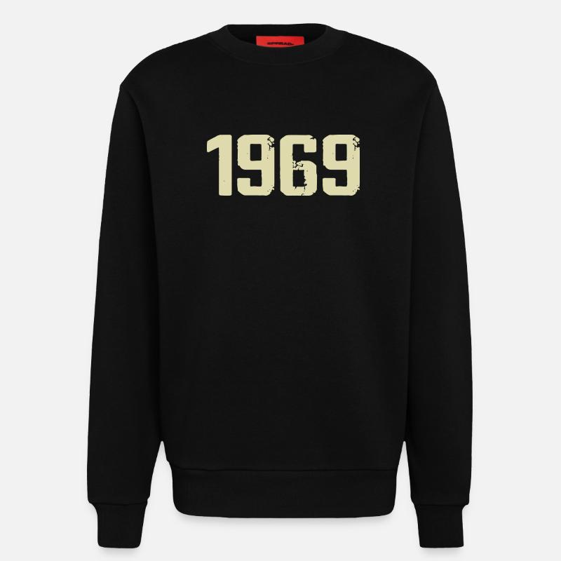 Jubilee 1969 - Sweatshirt - made by SPREAD  - SOLID BLACK