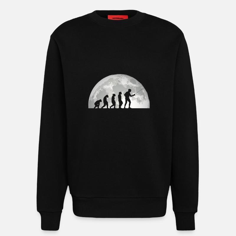 Fechter Evolution Fechten - Sweatshirt - made by SPREAD  - SOLID BLACK