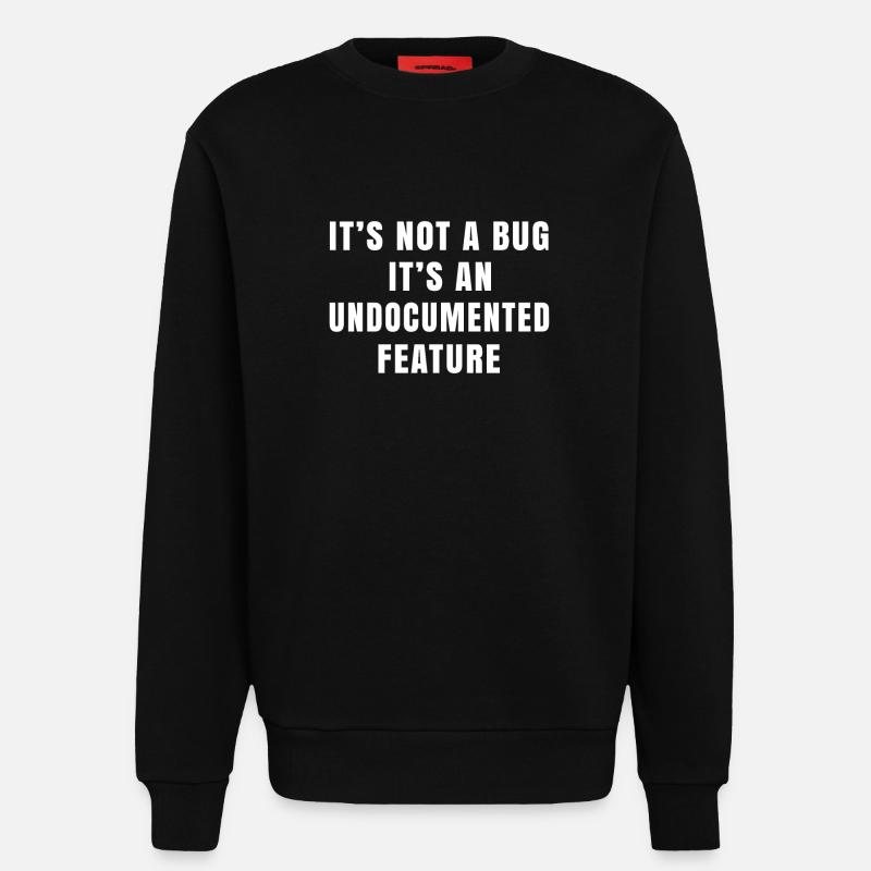 Programmeur chemise programmation énonciations nerd - Sweat bio décontracté fabriqué en UE - SOLID BLACK