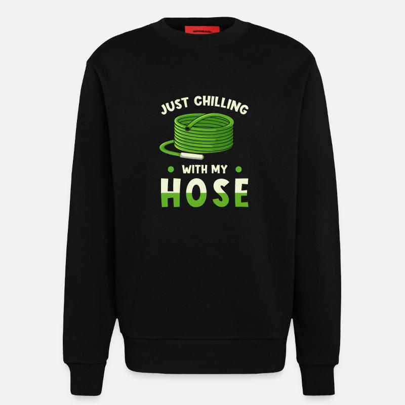 Garten Gärtner Spruch lustig - Sweatshirt - made by SPREAD  - SOLID BLACK