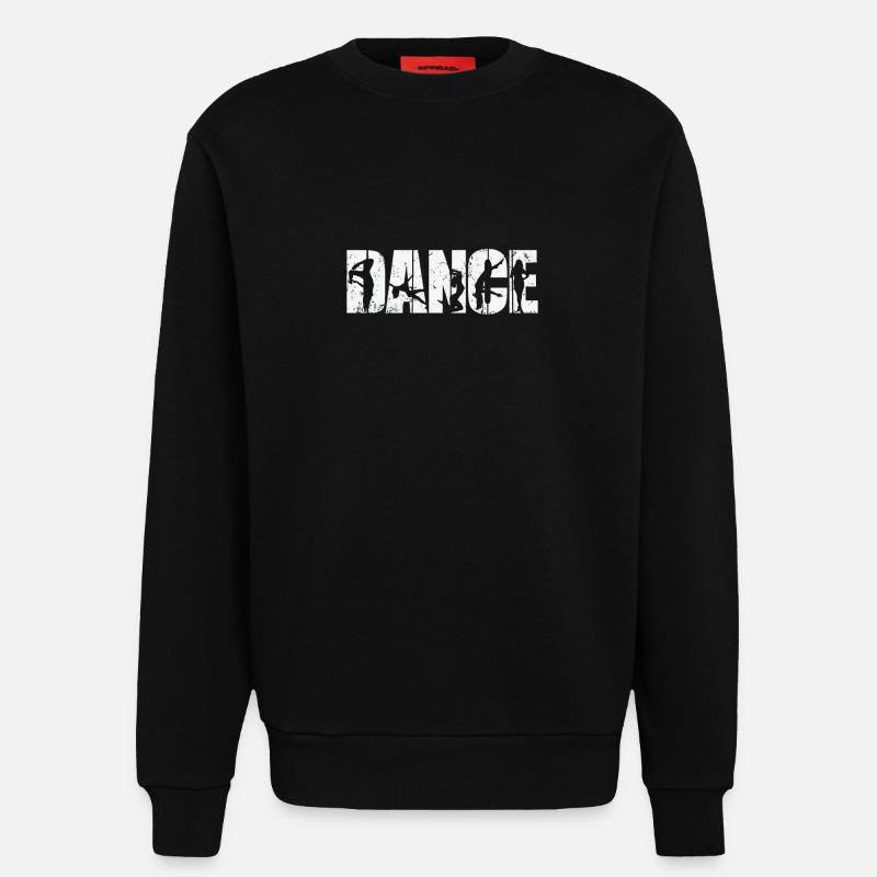 Dance Poledance Stange Ästhetik - Sweatshirt - made by SPREAD  - SOLID BLACK