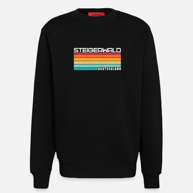 Steigerwalder Steigerwalderin Steigerwald - Sweatshirt - made by SPREAD  - SOLID BLACK