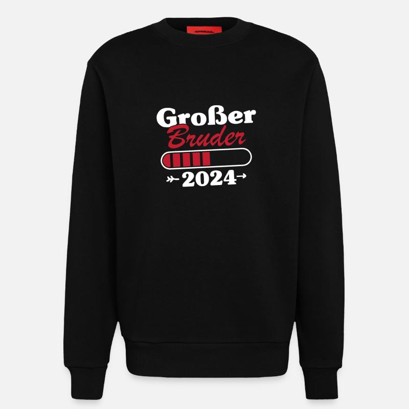 Großer Bruder Loading 2024 - Sweatshirt - made by SPREAD  - SOLID BLACK