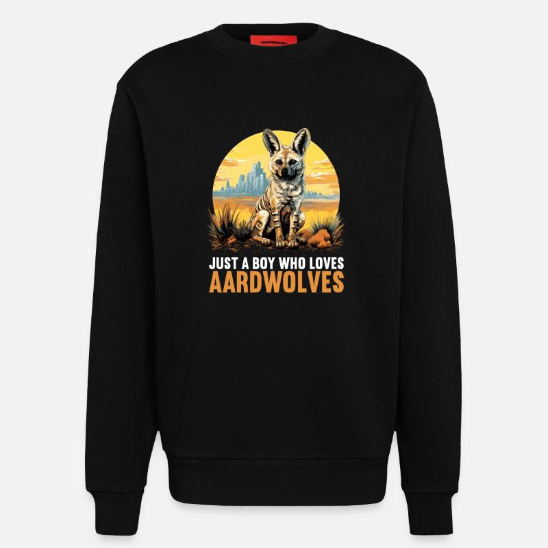 Erdwölfe Erdwolf - Sweatshirt - made by SPREAD  - SOLID BLACK