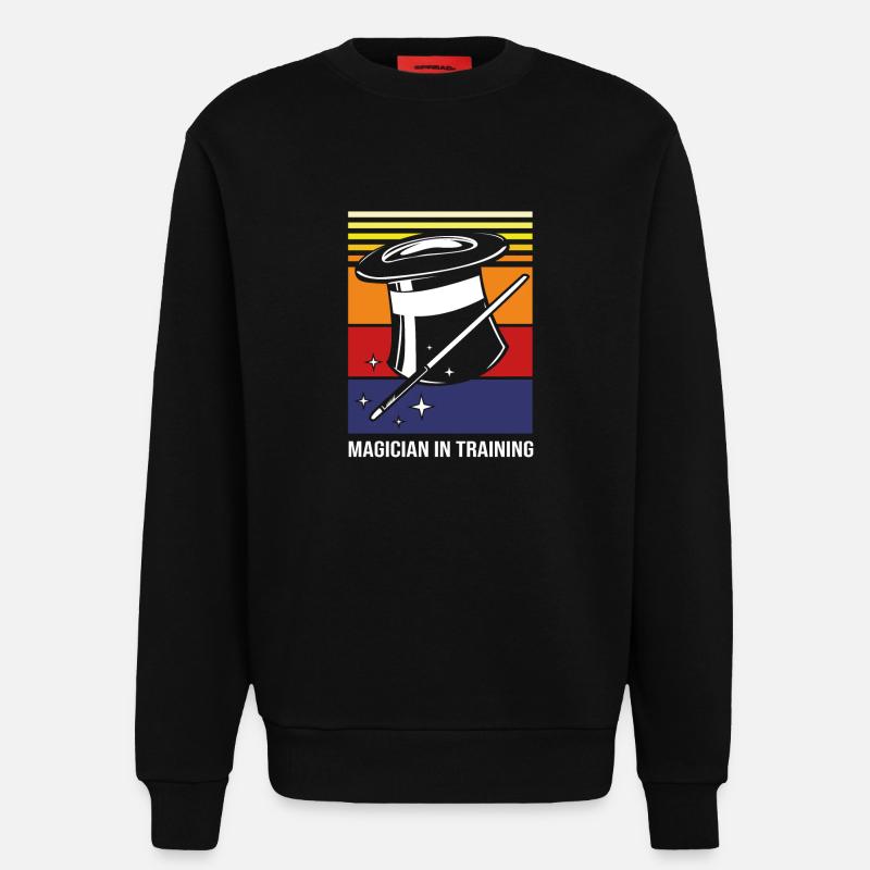 Zauberer - Sweatshirt - made by SPREAD  - SOLID BLACK
