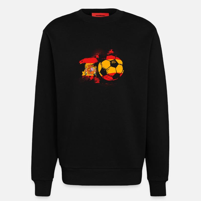 Spanien Spanisch - Sweatshirt - made by SPREAD  - SOLID BLACK