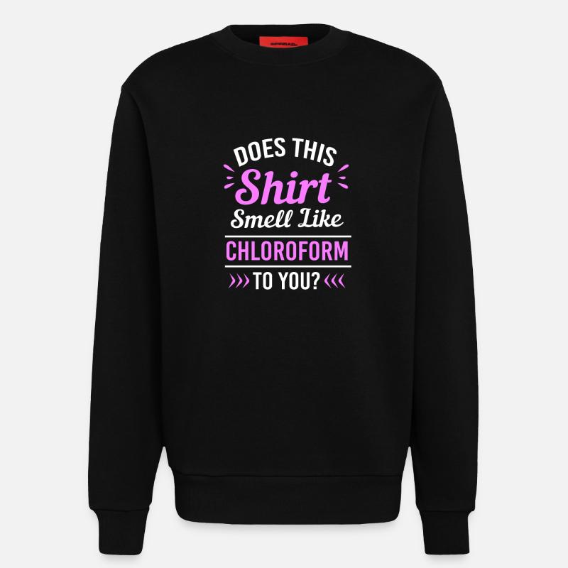 Ätherisches Öl - Sweatshirt - made by SPREAD  - SOLID BLACK